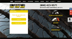 Desktop Screenshot of normthetireman.com